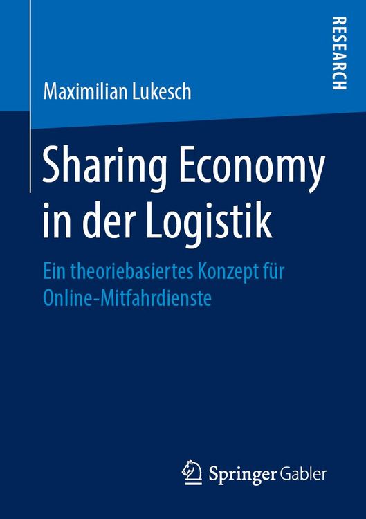 Produktbild: Sharing Economy in der Logistik