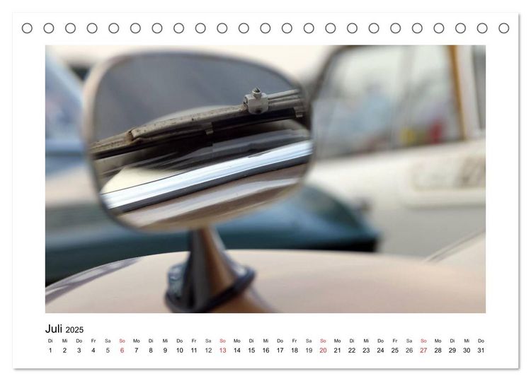 Produktbild: Eine Legende lebt, der Karmann-Ghia (Tischkalender 2025 DIN A5 quer), CALVENDO Monatskalender