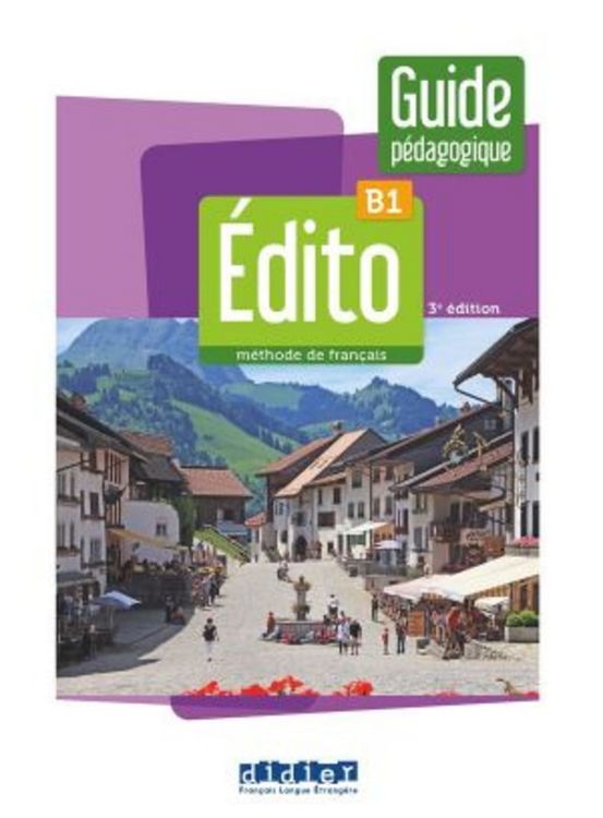 Produktbild: &Eacute;dito B1, 3e &eacute;dition