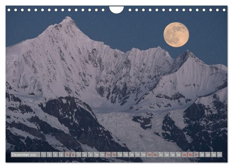 Produktbild: Vollmond - Momente der Ruhe (Wandkalender 2026 DIN A4 quer), CALVENDO Monatskalender