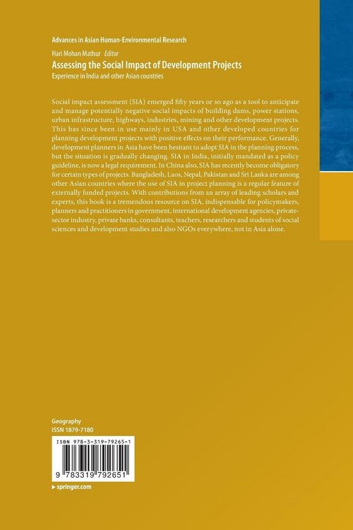 Produktbild: Assessing the Social Impact of Development Projects