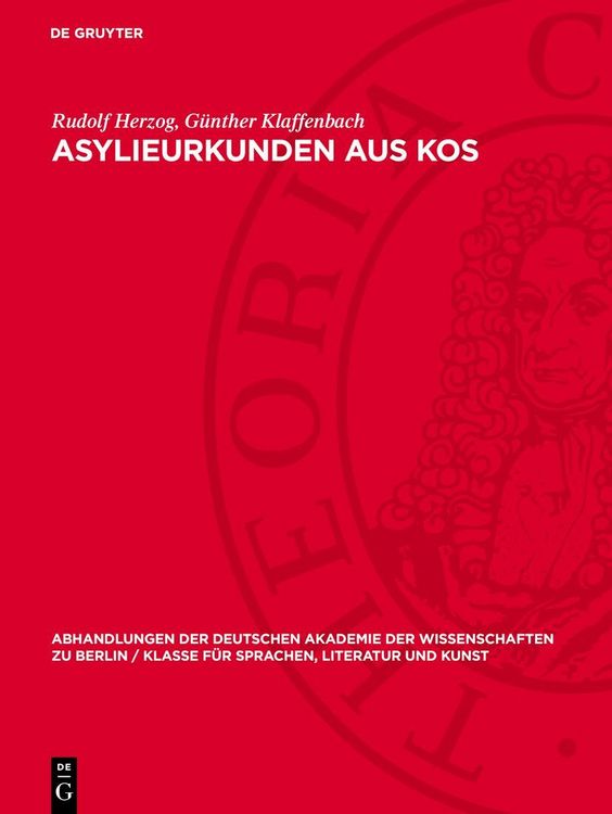 Produktbild: Asylieurkunden aus Kos
