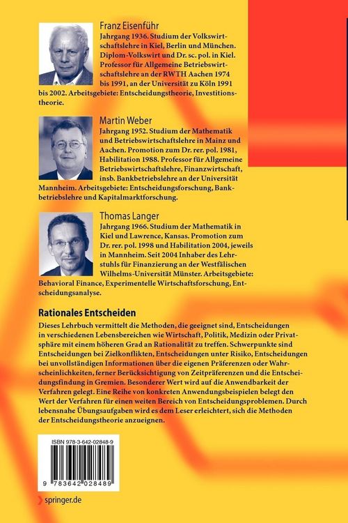 Produktbild: Rationales Entscheiden