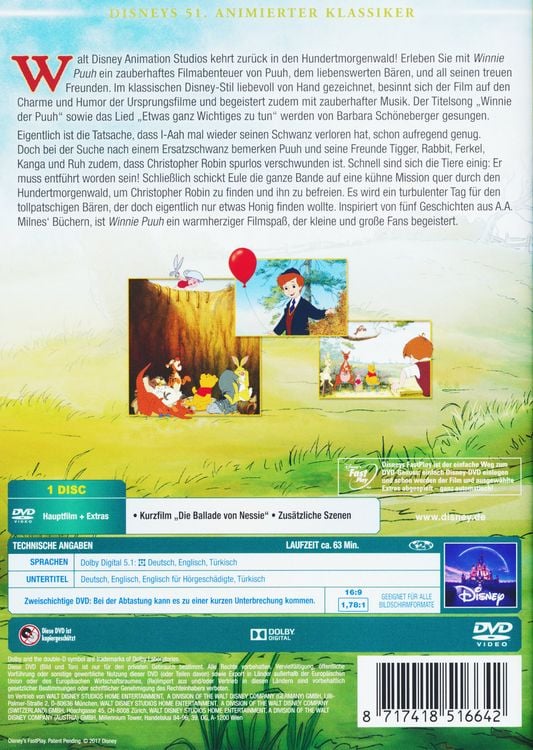 Produktbild: Winnie Puuh - Disney Classics 51