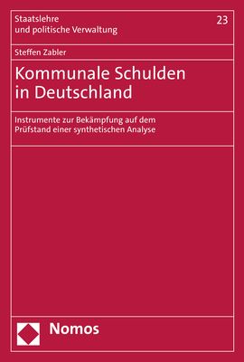 Produktbild: Kommunale Schulden in Deutschland