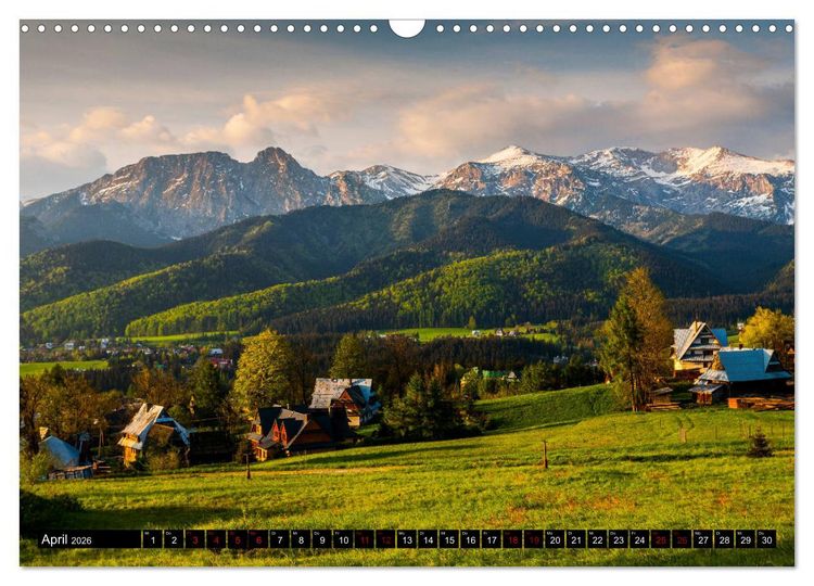 Produktbild: Tatra. Polen und Slowakei (Wandkalender 2026 DIN A3 quer), CALVENDO Monatskalender