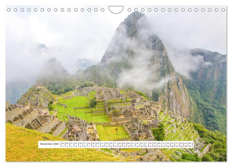 Produktbild: Cuzco und seine Region - Metropole der Inkas (Wandkalender 2026 DIN A4 quer), CALVENDO Monatskalender