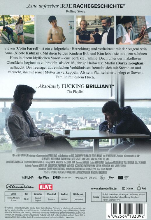 Produktbild: The Killing of a Sacred Deer