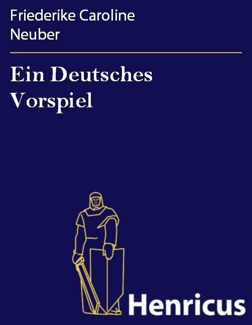 Produktbild: Ein Deutsches Vorspiel