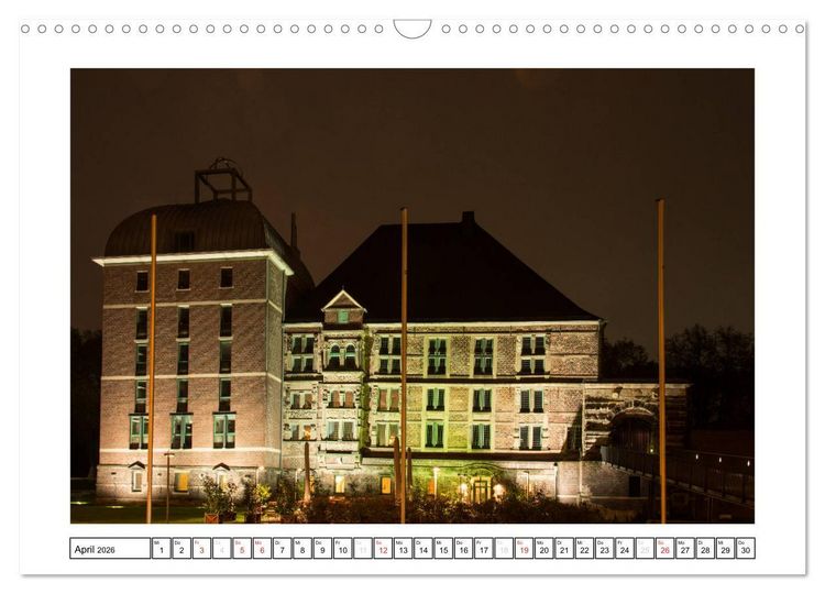 Produktbild: Burgen und Schl&ouml;sser im n&ouml;rdlichen Ruhrgebiet (Wandkalender 2026 DIN A3 quer), CALVENDO Monatskalender