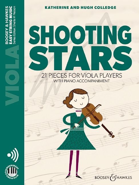 Produktbild: Shooting Stars: 21 Pieces for Viola Players Viola with Online Audio and Piano Accompaniment