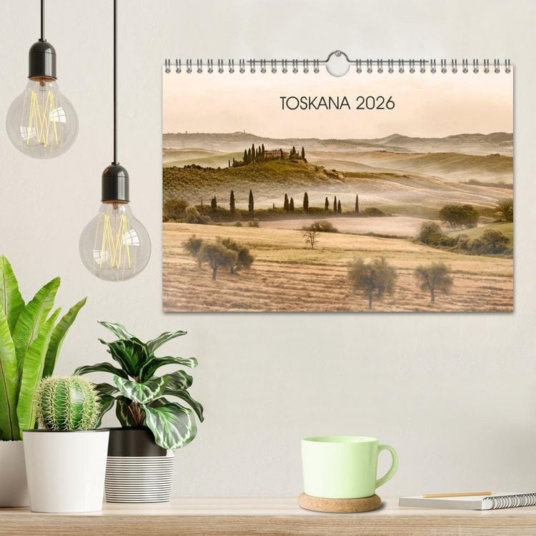 Produktbild: Toskana 2026 (Wandkalender 2026 DIN A4 quer), CALVENDO Monatskalender