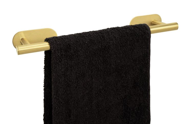 Produktbild: Turbo-Loc&reg; Badetuchstange Mod. Orea Gold, 40 cm, Befestigen ohne bohren