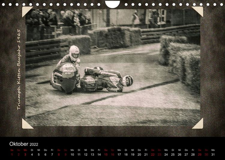 Produktbild: Klassik Motorsport Action (Wandkalender 2022 DIN A4 quer)