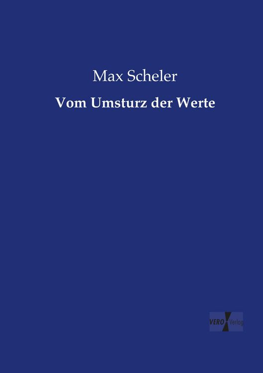 Produktbild: Vom Umsturz der Werte