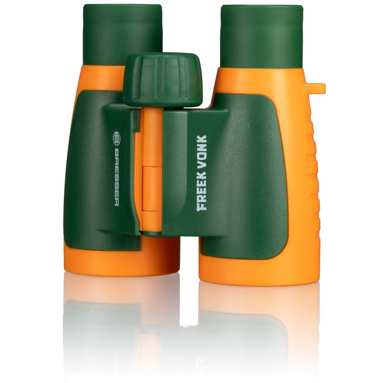Produktbild: Bresser 11803 - FREEK VONK x BRESSER Kinder-Fernglas (gr&uuml;n/orange) 3x30, mit Tasche