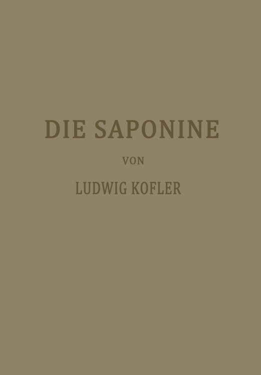 Produktbild: Die Saponine