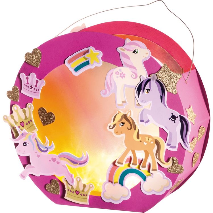 Produktbild: Laternen-Bastelset aus Papier PONY