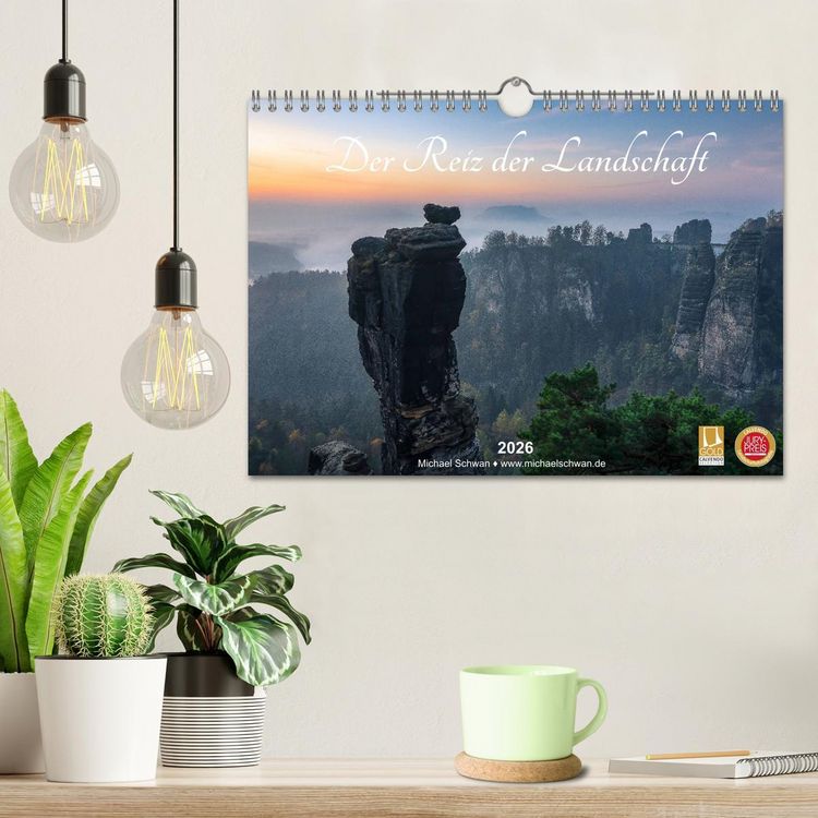 Produktbild: Der Reiz der Landschaft (Wandkalender 2026 DIN A4 quer), CALVENDO Monatskalender