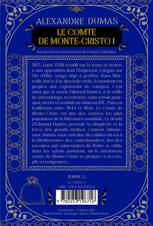 Produktbild: Le comte de Monte-Cristo. Tome 1