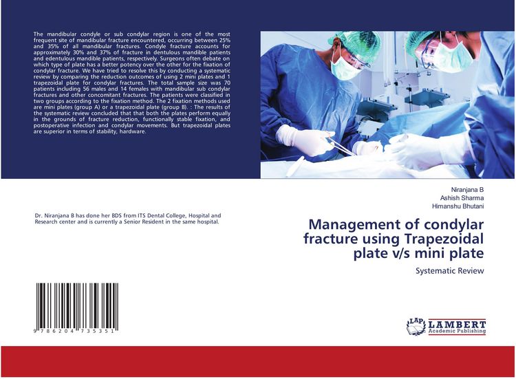 Produktbild: Management of condylar fracture using Trapezoidal plate v/s mini plate