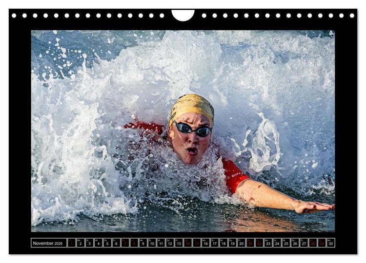Produktbild: TRIATHLON Impressionen (Wandkalender 2026 DIN A4 quer), CALVENDO Monatskalender