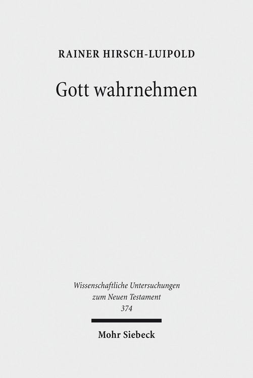 Produktbild: Gott wahrnehmen