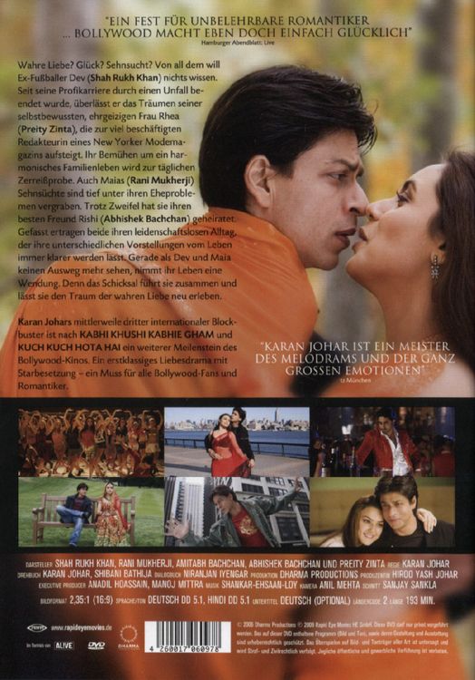 'Kabhi Alvida Naa Kehna - Bis dass das Glück uns scheidet' von 'Karan