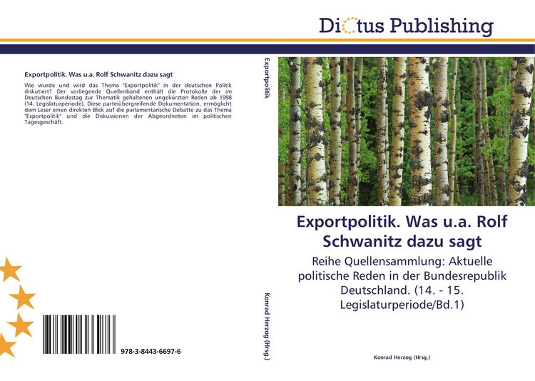 Produktbild: Exportpolitik. Was u.a. Rolf Schwanitz dazu sagt