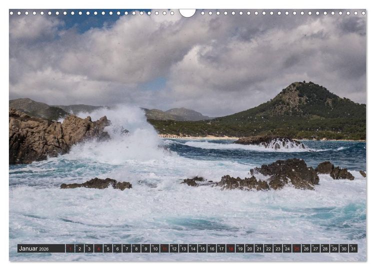 Produktbild: Cala Ratjada Kalender (Wandkalender 2026 DIN A3 quer), CALVENDO Monatskalender