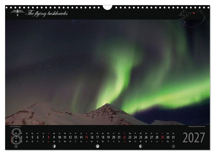 Produktbild: Island Blickwinkel 2027 (Wandkalender 2027 DIN A3 quer), CALVENDO Monatskalender