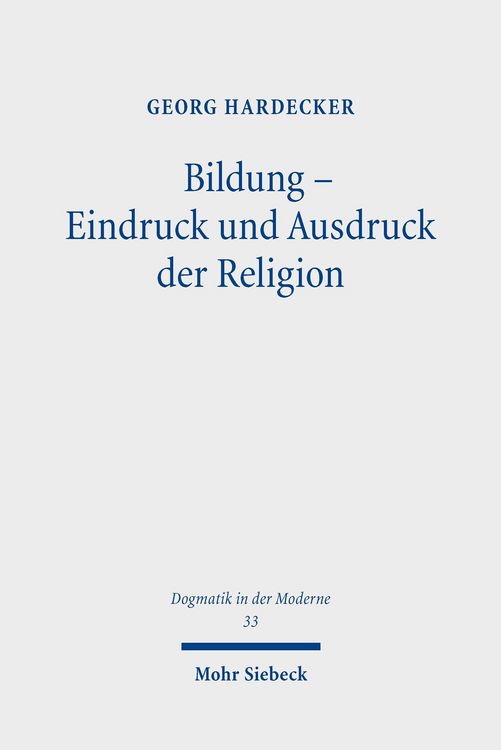 Produktbild: Bildung - Eindruck und Ausdruck der Religion