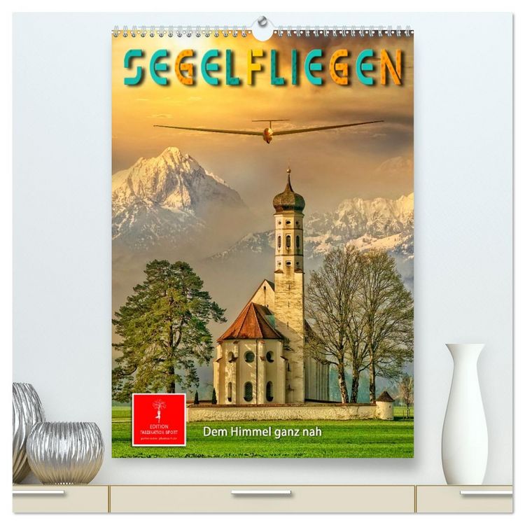 Produktbild: Segelfliegen - dem Himmel ganz nah (hochwertiger Premium Wandkalender 2026 DIN A2 hoch), Kunstdruck in Hochglanz