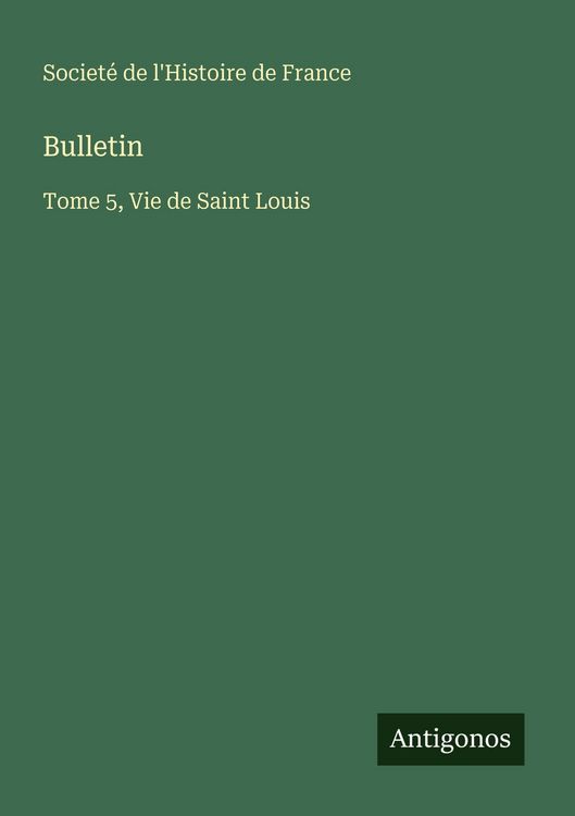 Produktbild: Bulletin