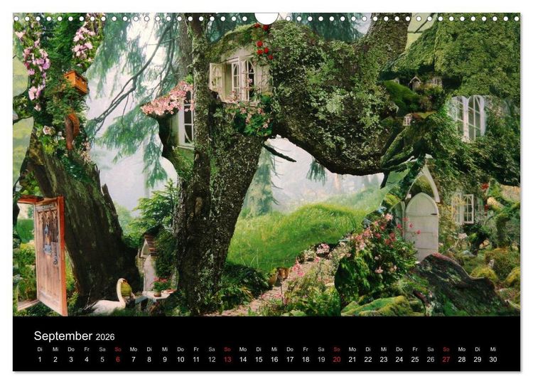Produktbild: Zauberland (Wandkalender 2026 DIN A3 quer), CALVENDO Monatskalender