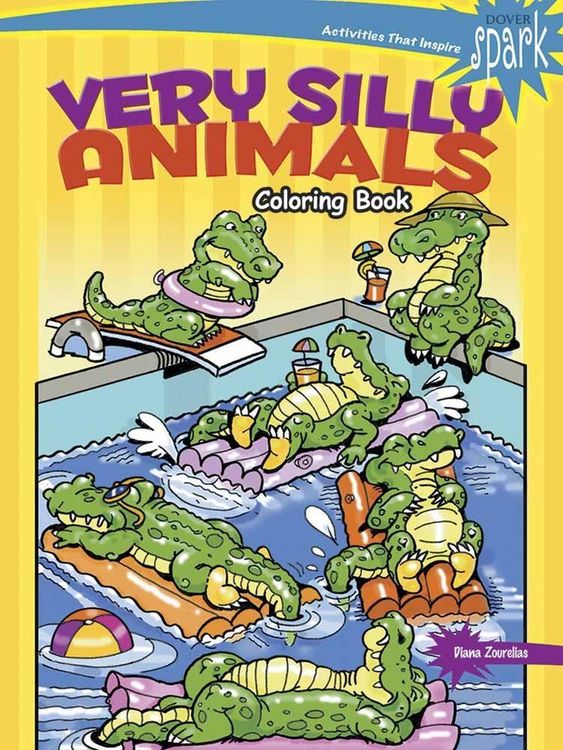 Produktbild: Zourelias, D: Spark Very Silly Animals Coloring Book