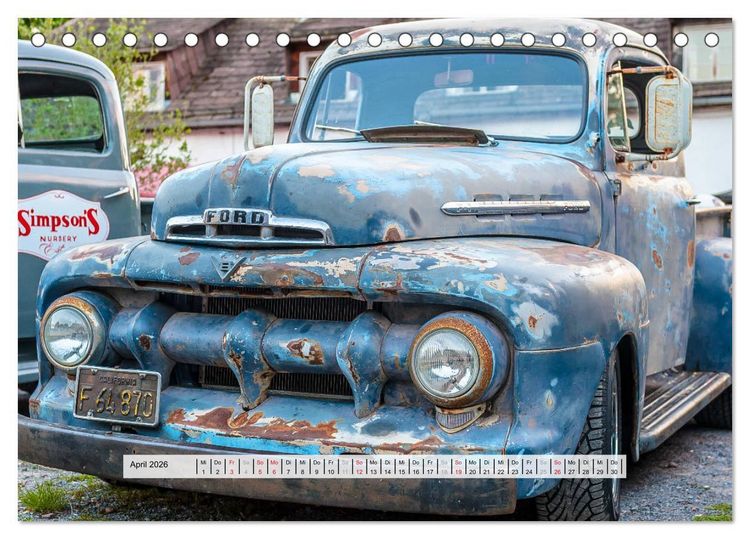 Produktbild: FORD F 1 - F 100 (Tischkalender 2026 DIN A5 quer), CALVENDO Monatskalender