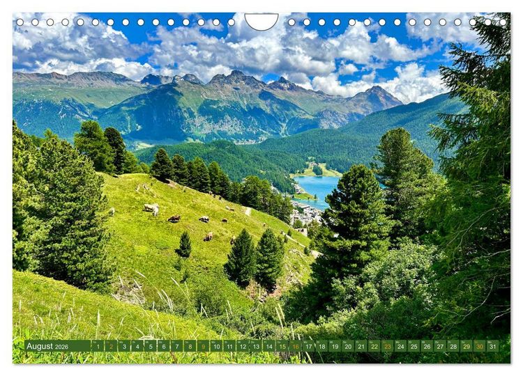 Produktbild: Erlebe mit mir die Sch&ouml;nheit der Alpen (Wandkalender 2026 DIN A4 quer), CALVENDO Monatskalender