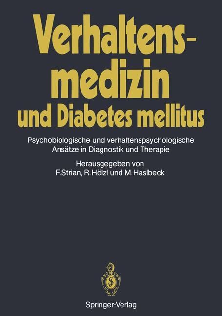 Produktbild: Verhaltensmedizin und Diabetes mellitus