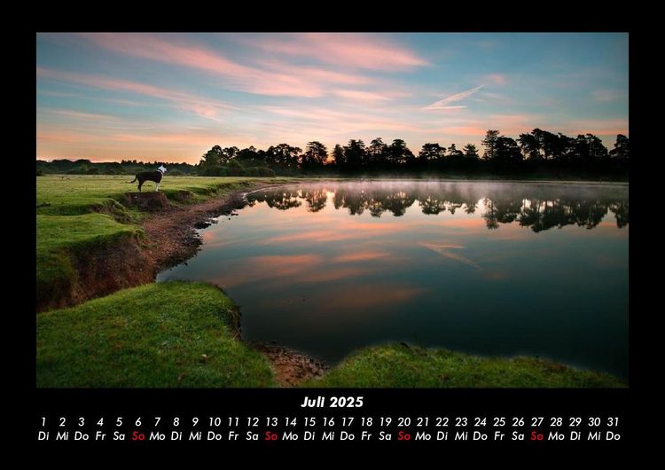 Produktbild: Die Seen der Erde 2025 Fotokalender DIN A3
