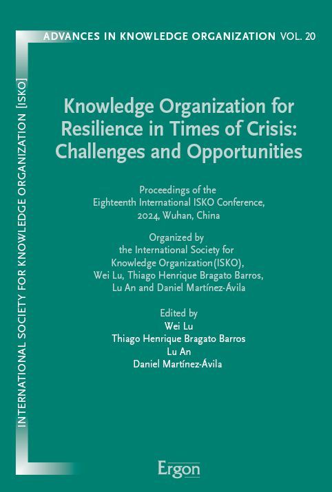 Produktbild: Knowledge Organization for Resilience in Times of Crisis: Challenges and Opportunities