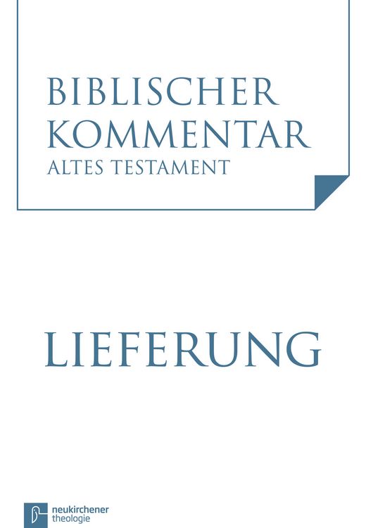 Produktbild: Klagelieder (Threni) (Klgl 1,1-2,22) (Neubearbeitung)