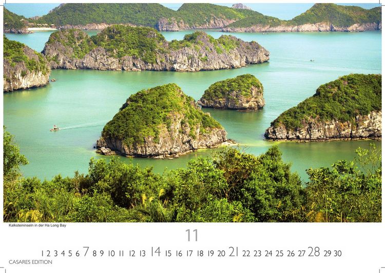 Produktbild: Vietnam Kalender 2027 &ndash; Wandkalender | Fotokalender Asien 24x35cm - Fotos von Vietnams beeindruckenden Landschaften und traditionellem Leben,perfekt f&uuml;r Vietnam-Liebhaber
