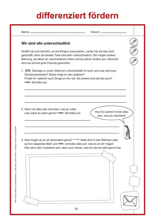 Produktbild: Lekt&uuml;rebegleiter &ndash; kompakt und differenziert: Viele Gr&uuml;&szlig;e, Deine Giraffe