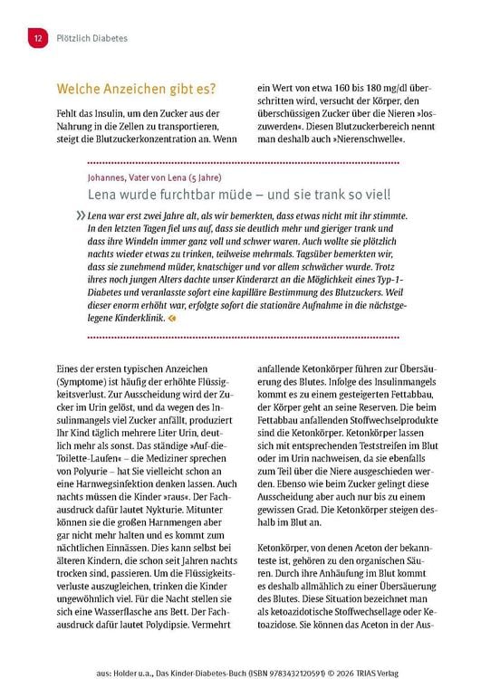 Produktbild: Das Kinder-Diabetes-Buch