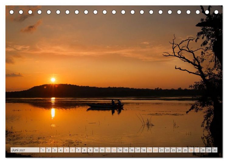 Produktbild: Verliebt in Sri Lanka (Tischkalender 2027 DIN A5 quer), CALVENDO Monatskalender