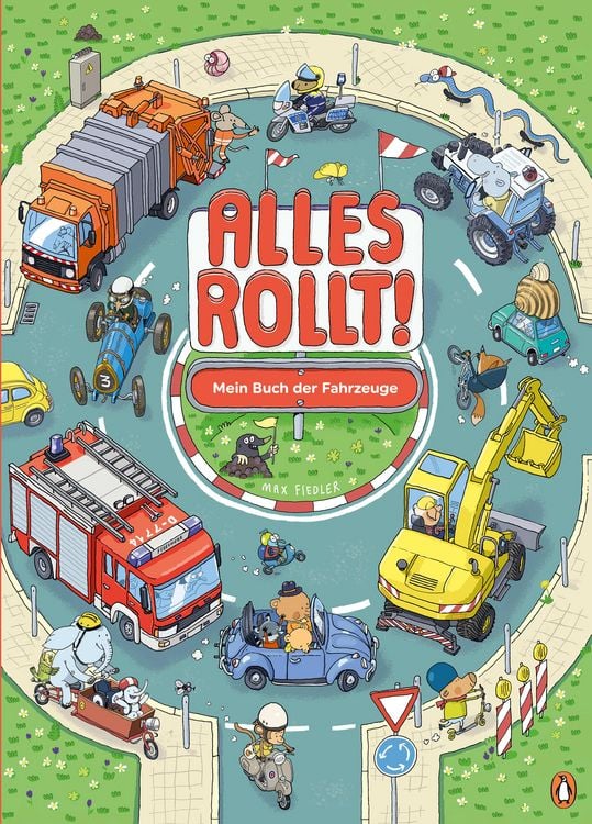 Produktbild: Alles rollt! &ndash; Mein Buch der Fahrzeuge