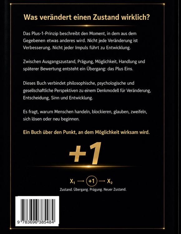 Produktbild: Das Plus 1 Prinzip