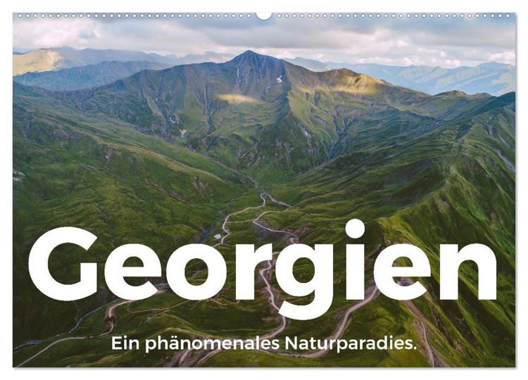 Produktbild: Georgien - Ein ph&auml;nomenales Naturparadies. (Wandkalender 2026 DIN A2 quer), CALVENDO Monatskalender
