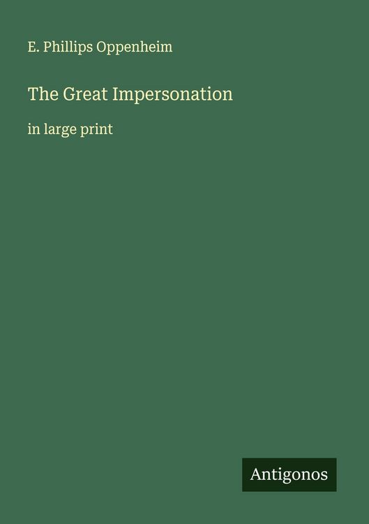 Produktbild: The Great Impersonation